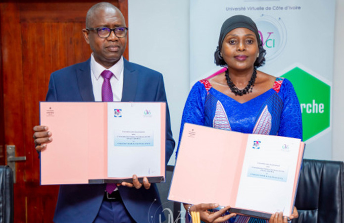 UVCI-AFEMC-CI : Une alliance prometteuse pour l'avancement de la recherche en Côte d'Ivoire