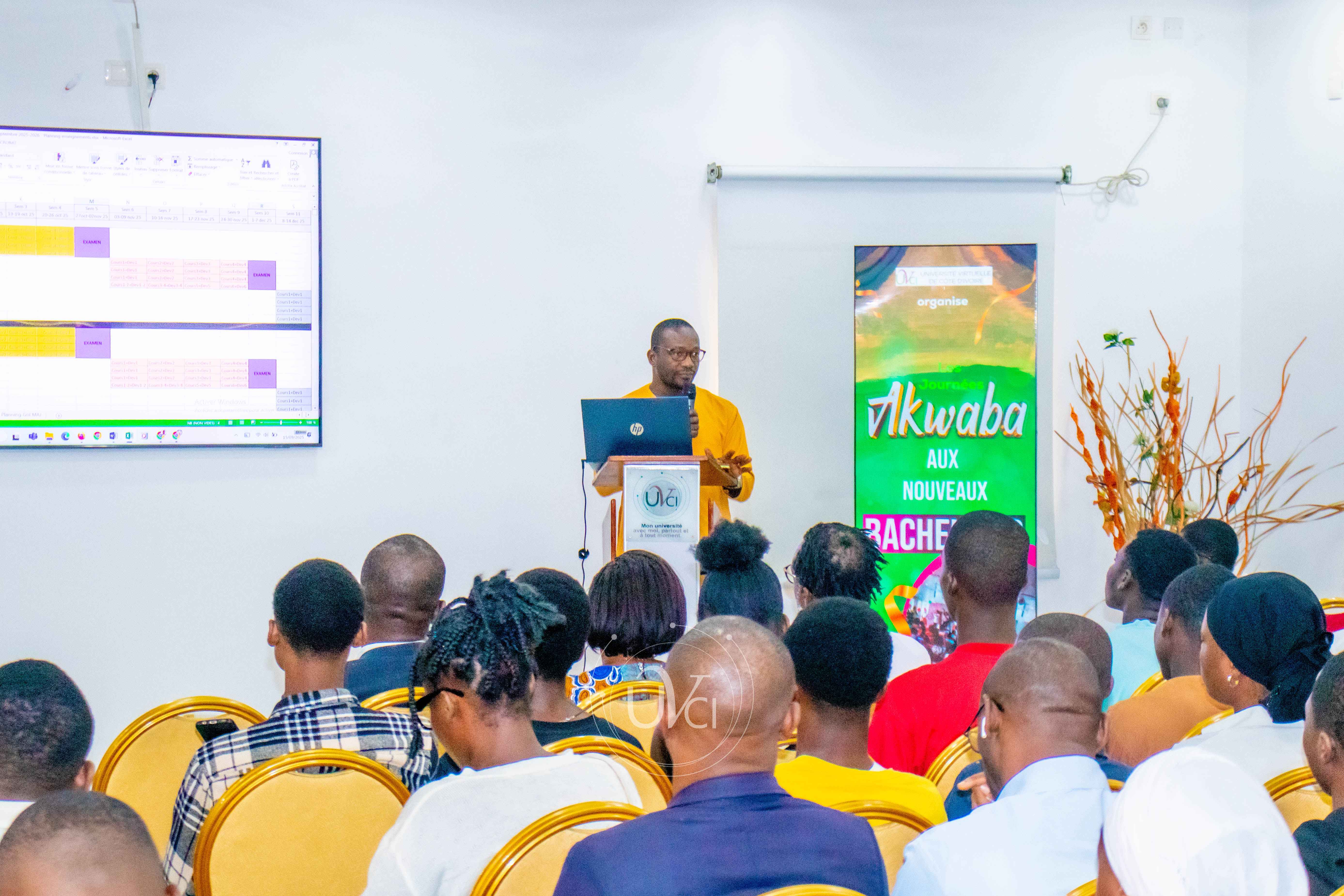 Akwaba 2025 : L'UVCI accueille ses nouveaux étudiants