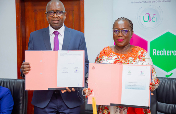 L'UVCI et l'UJLoG unissent leurs forces pour l'innovation et le développement