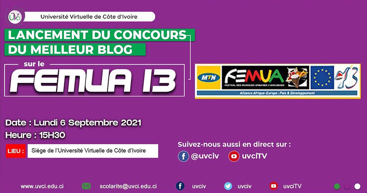 Lancement du concours du meilleur blog/ Les blogueurs de l’UVCI à l’assaut du Fémua