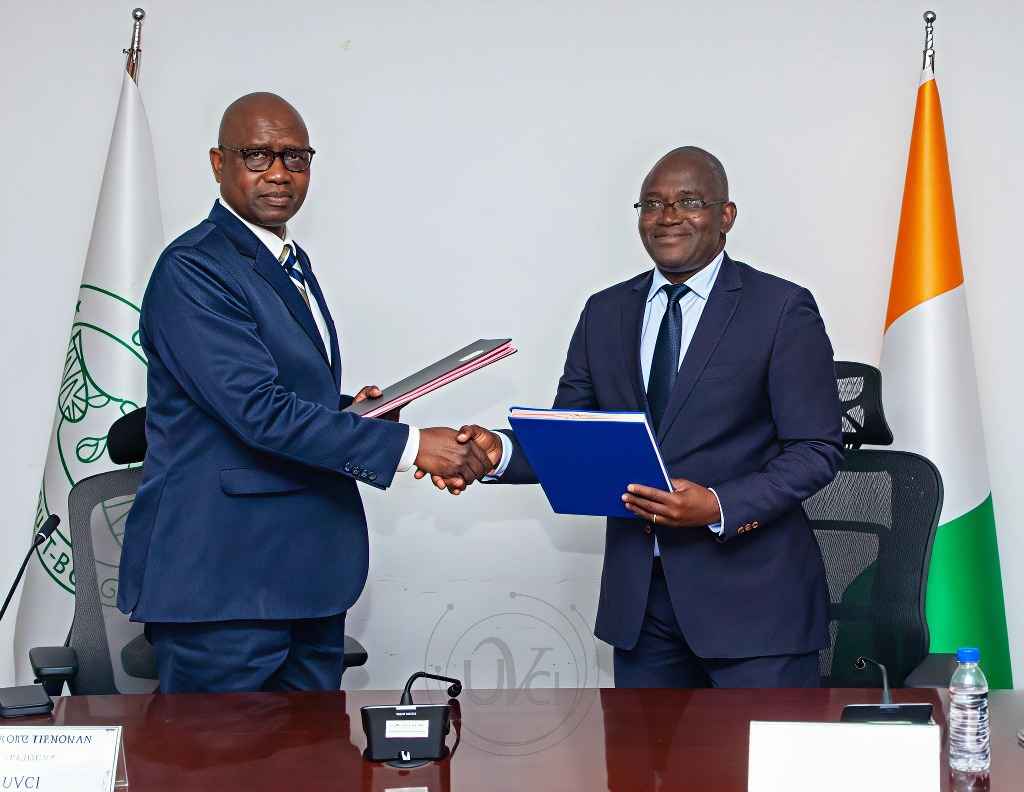 L’UVCI et l’Université Félix Houphouët Boigny scellent un accord de partenariat